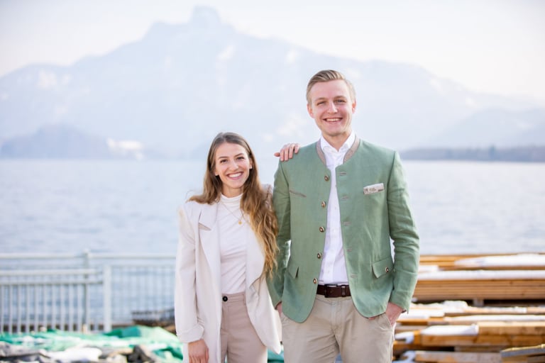 Juliana und Daniel Döllerer - Ihre Gastgeber im apollo Mondsee