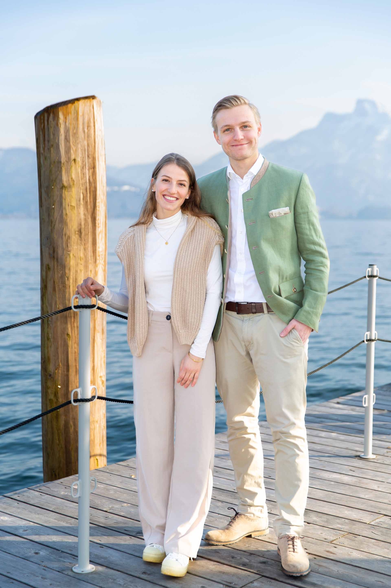 Juliana und Daniel Döllerer - die Gastgeber im apollo am Mondsee